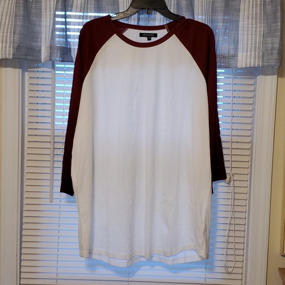 XXL 3/4 sleeve Baseball tee - Picture 3 of 4